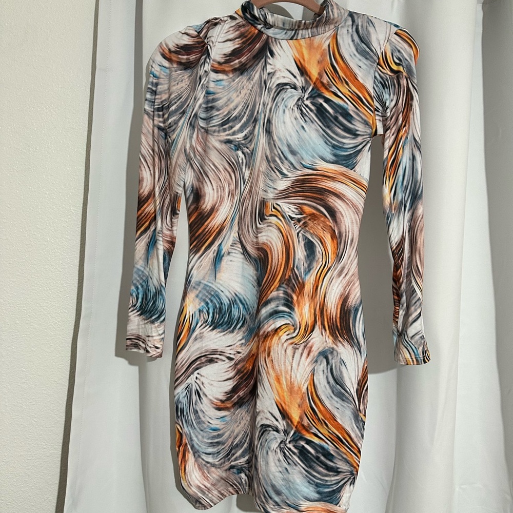 Stormy Weather Mini Dress